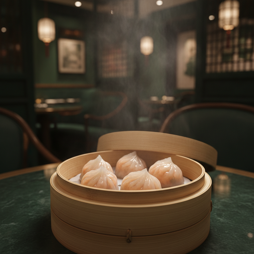 海老蒸し餃子 Har Gow — 透ける皮とぷりぷりの海老